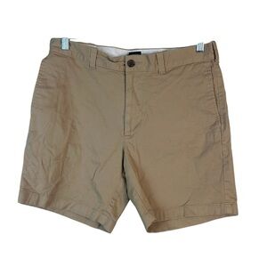 J. Crew Factory 7” Inseam Khaki Shorts Size 32